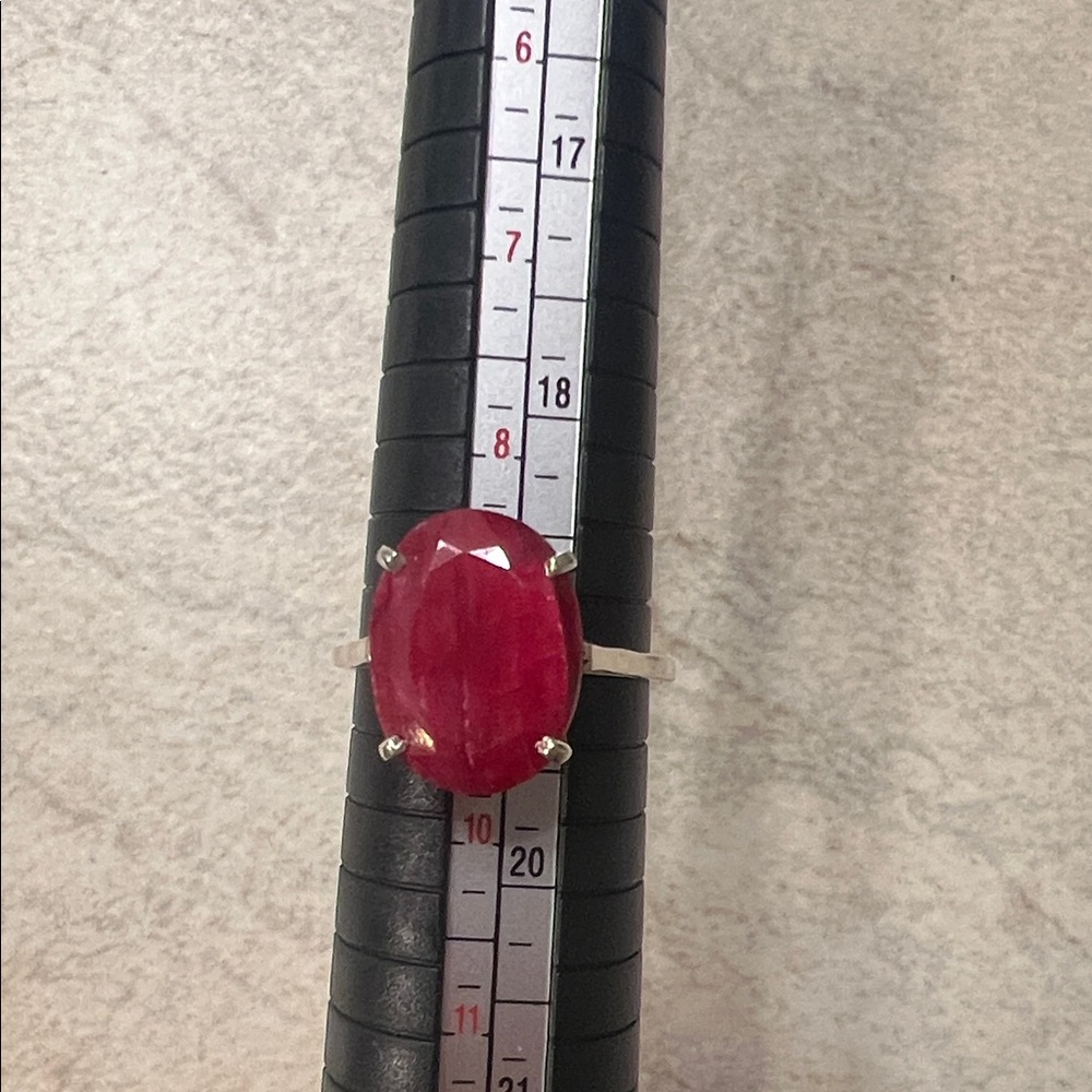 Genuine Earth Mind Huge Ruby Ring - image 4